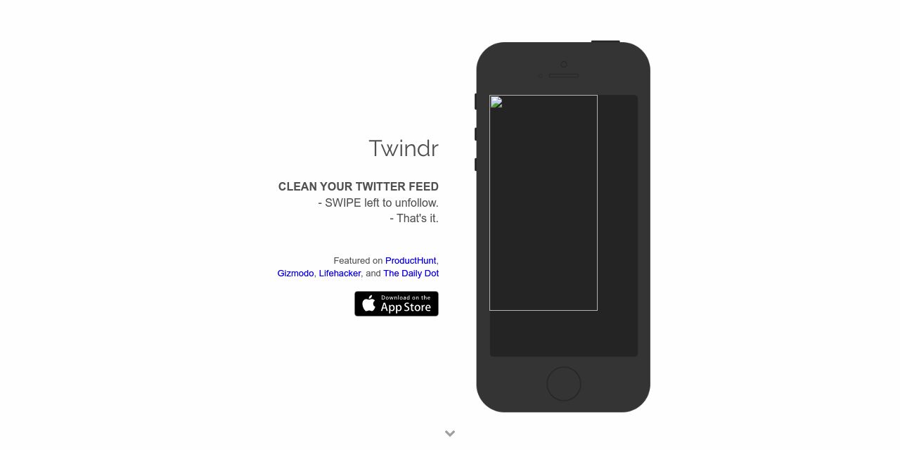 Twindr - Clean your Twitter Feed