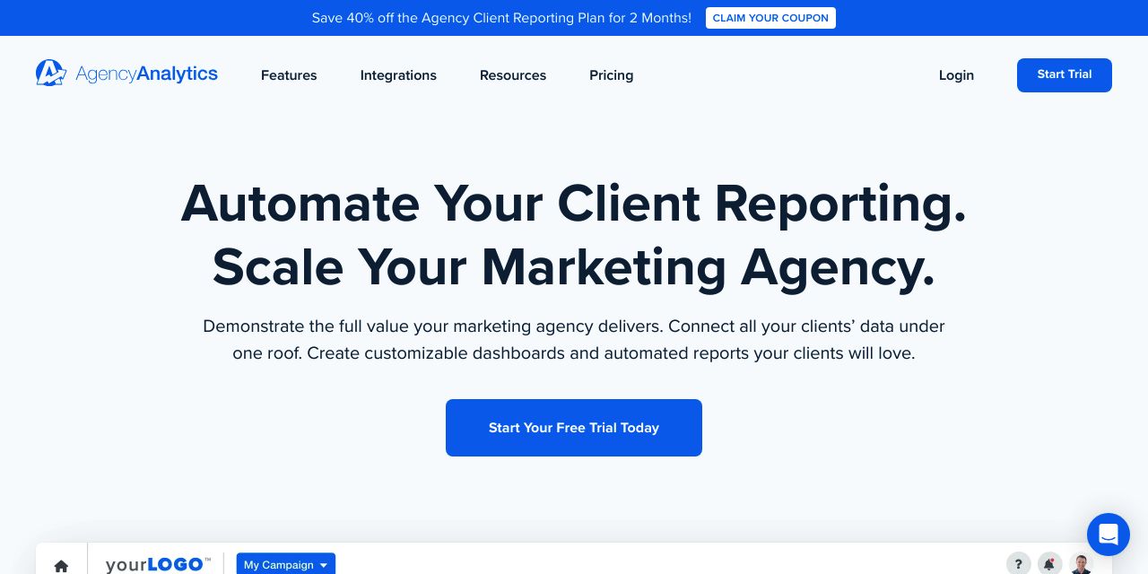 Automated Client Reporting for Marketing Agencies | AgencyAnalytics
