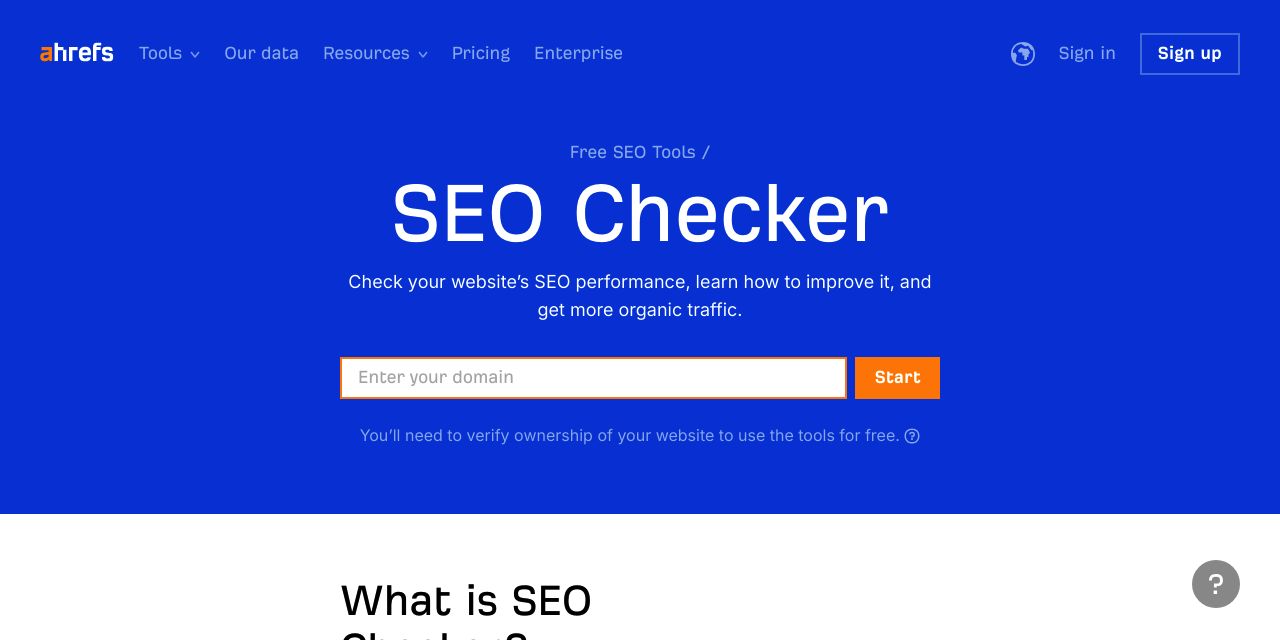 SEO Checker: Analyze Your Site for 100+ SEO Issues