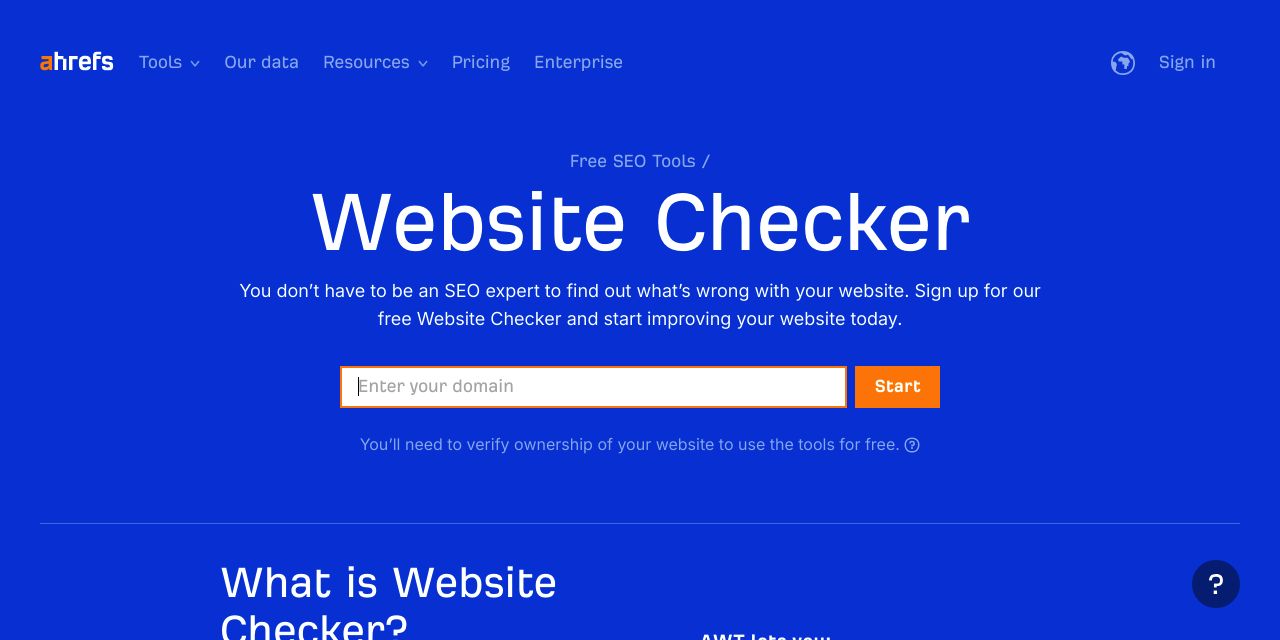 Free Website Checker â€“ Audit & Improve Your Website