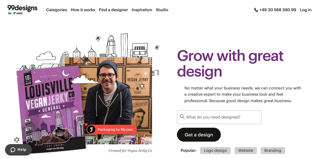Logos, Web, Graphic Design & More. | 99designs