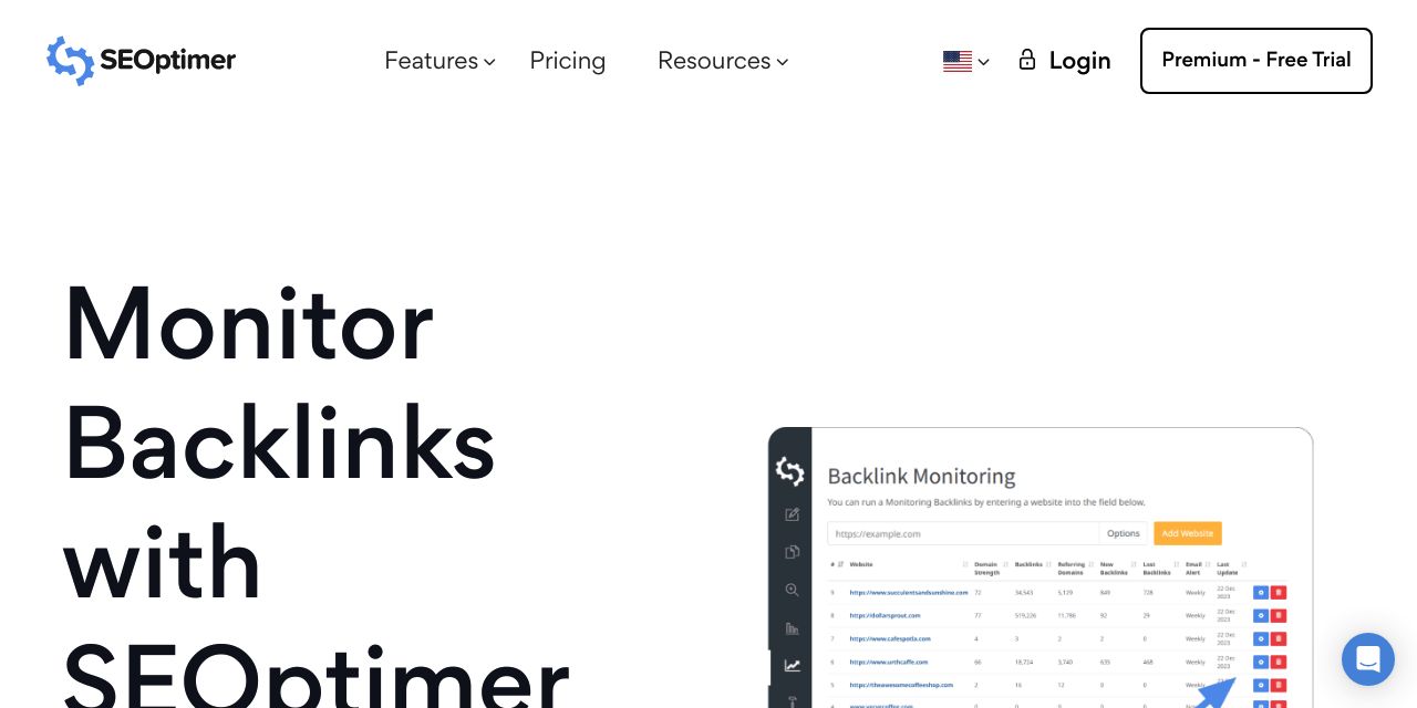 Monitor Backlinks | The best monitoring tool for backlinks and keywords, period.
