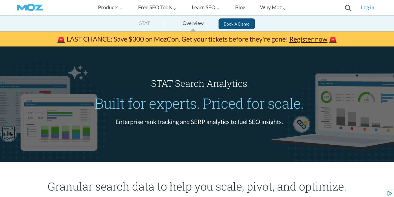 STAT Search Analytics | Built for experts. Priced for scale.