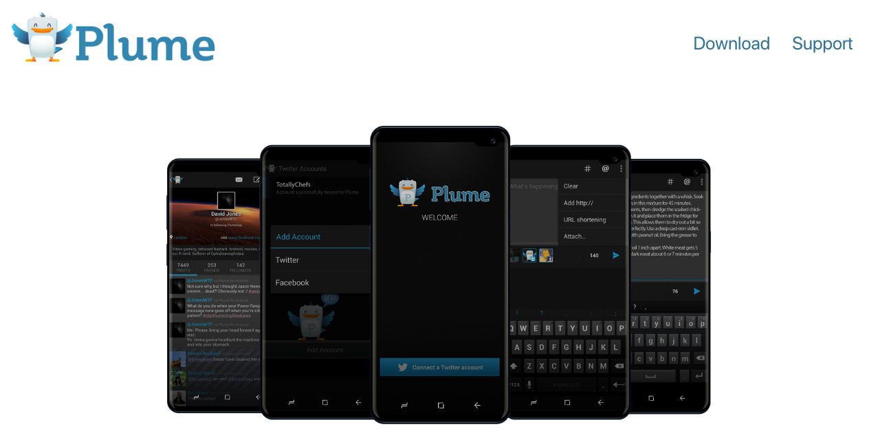MyPlume - Plume | Your Twitter World, Made Easy