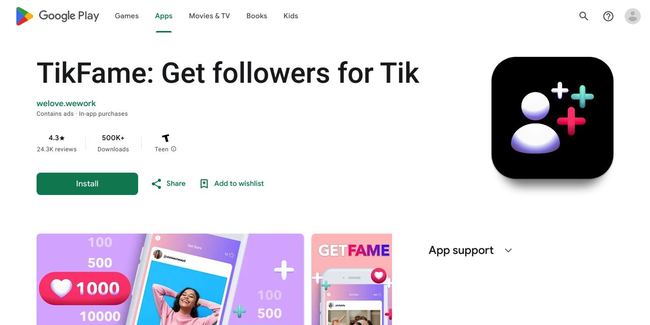 TikFame: Get followers for Tik - Apps on Google Play