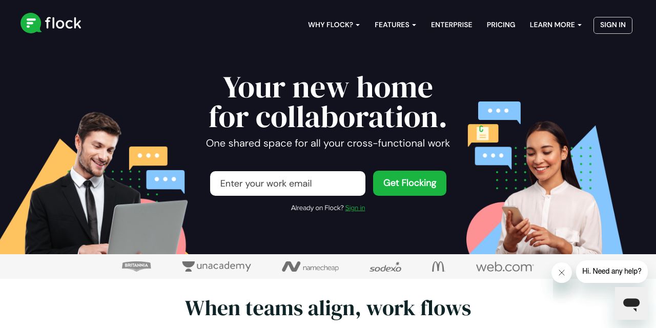 Team Messenger & Online Collaboration Platform | Flock