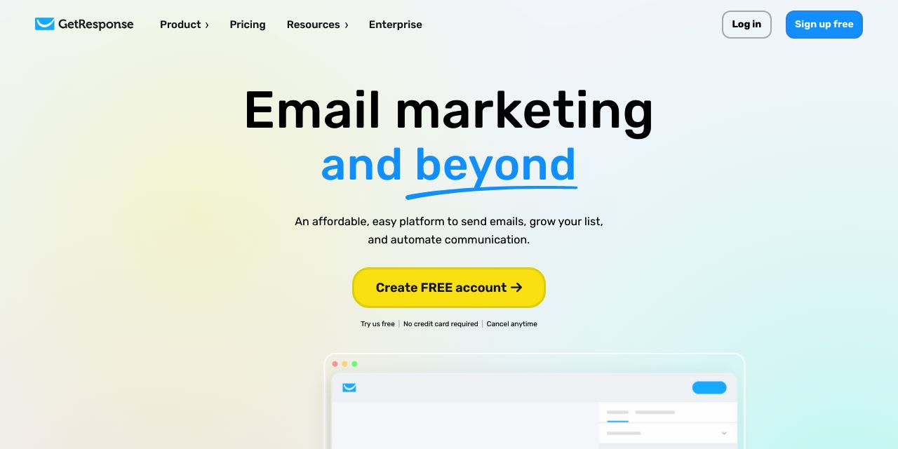GetResponse | Get Started with a Free Marketing Platform