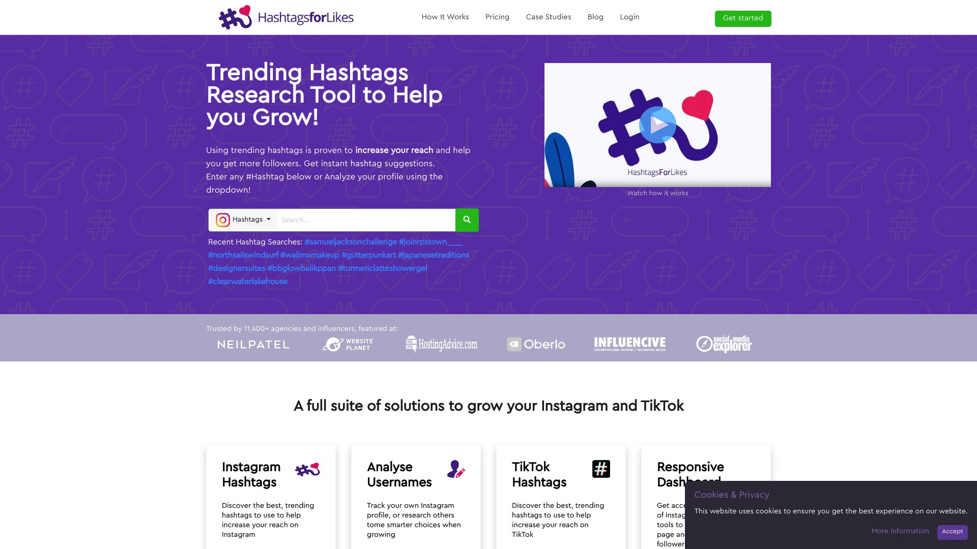 Trending Hashtags Research Tool to Help you Grow!