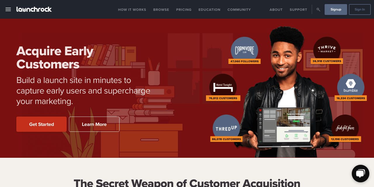 Launchrock | The Fastest Way to Acquire Customers