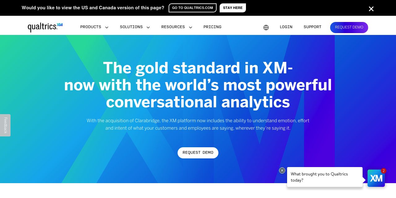 Clarabridge Conversational Analytics + Qualtrics XM